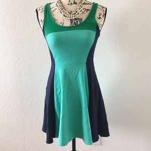 Express color block dress